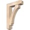 Ekena Millwork Imperial Craftsman Smooth Bracket w/ Offset Brace, Douglas Fir, 7 1/2"W x 30"D x 42"H BKT0806X30X42IMP04SDF - alternate 1